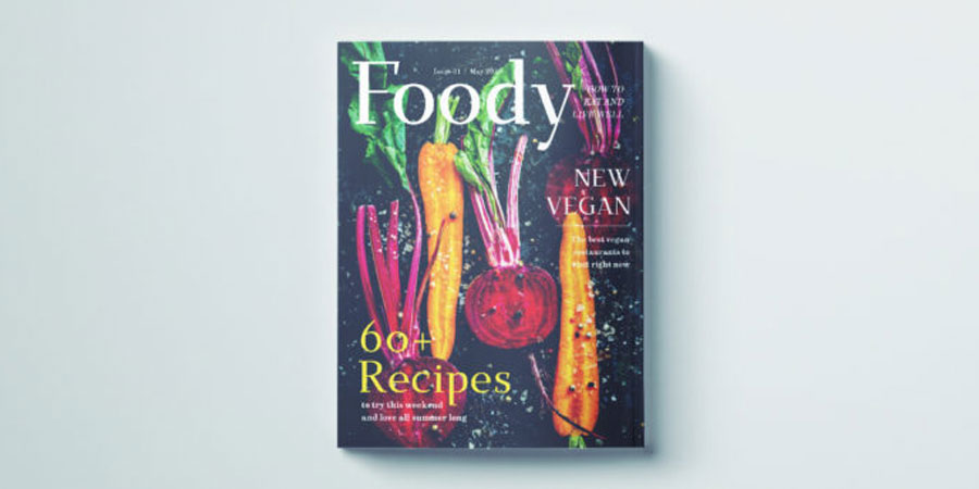 Food Magazine Cover Template