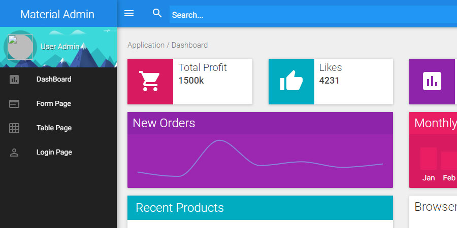 React Ui-Material Admin Template
