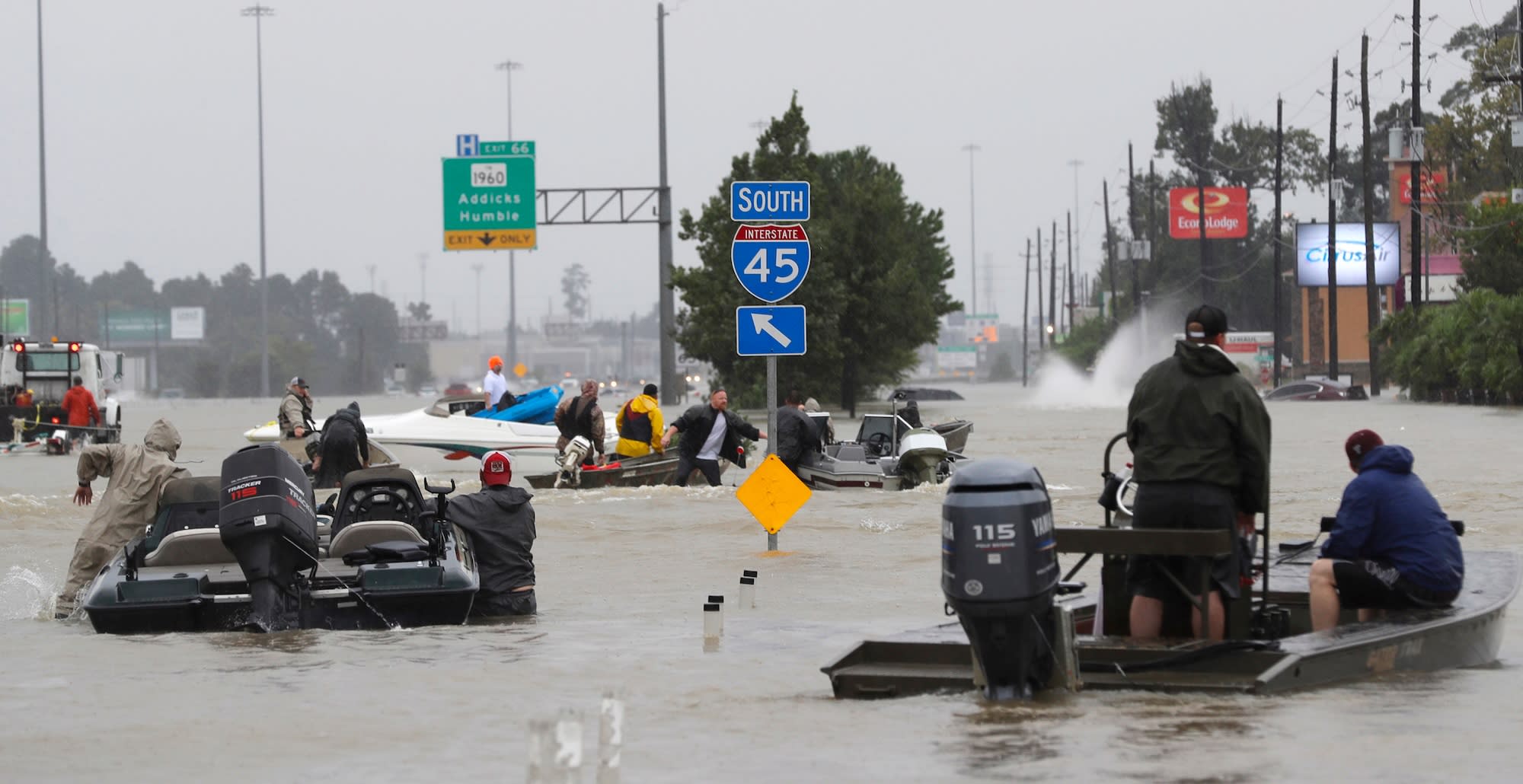 Volunteer group Cajun Navy uses Zello in rescue operations during Hurricane Harvey in Houston, TX (2017)