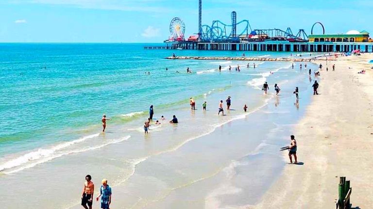 Weekend Getaways In Texas in Galveston-Stewart Beach