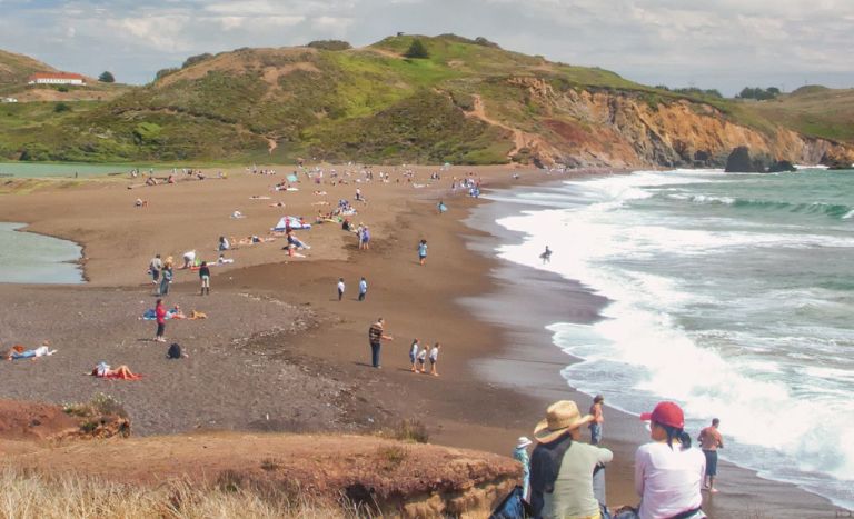 Things to do in Sausalito at Rodeo Beach