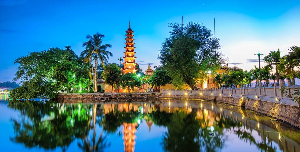 Air Asia Booking Office in Hanoi, Vietnam