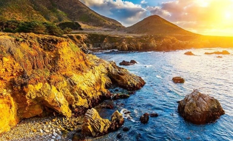 California's golden coast