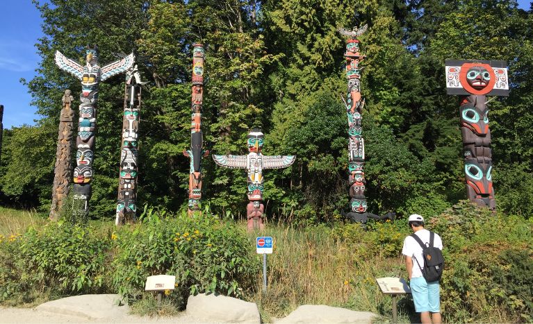 Brockton Point Totem Poles