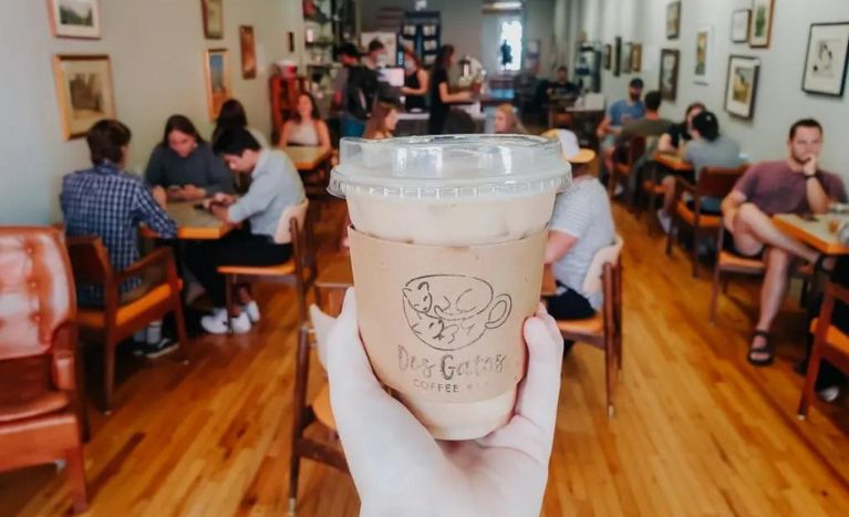 Things To Do in Johnson City, Dos Gatos Coffee Bar