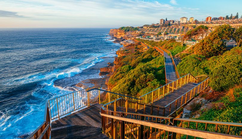 Swim at Secluded Beaches by the Bondi to Coogee Trail