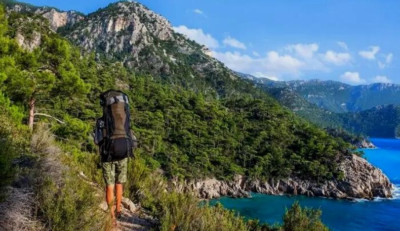 hiking in Turkey