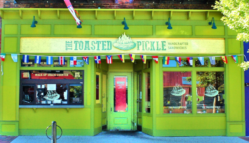 The Toasted Pickle at Grand Haven, Michigan