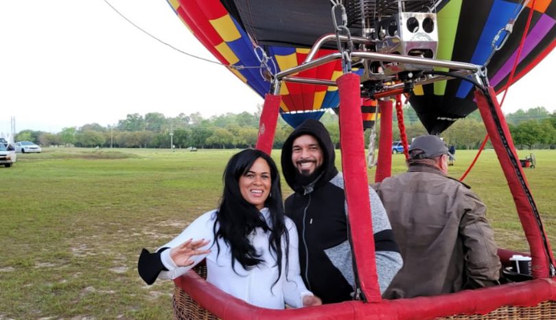 Hot Air Balloon With Bob's Balloon Rides