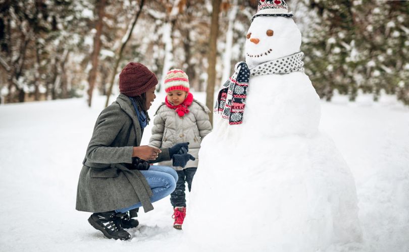 Things to Do on Christmas Day, Make a Snowman