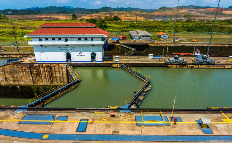 Panama Canal's Miraflores Locks