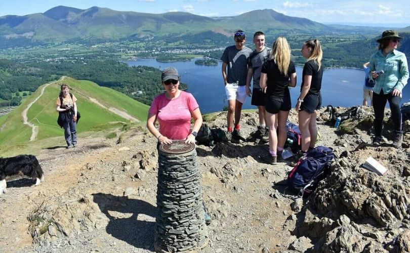 Climb to the Summit of Cat bells