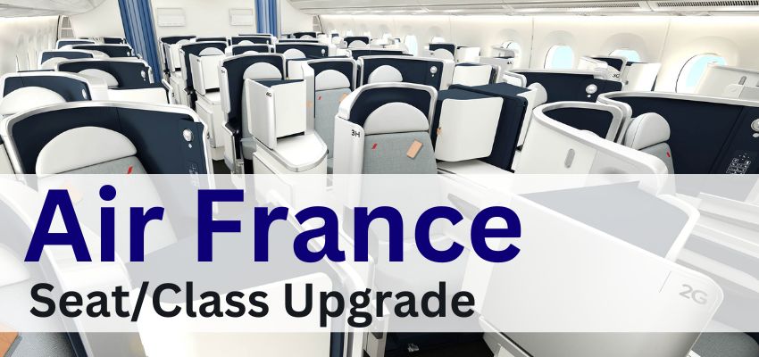 Air France Upgrade to Business Class