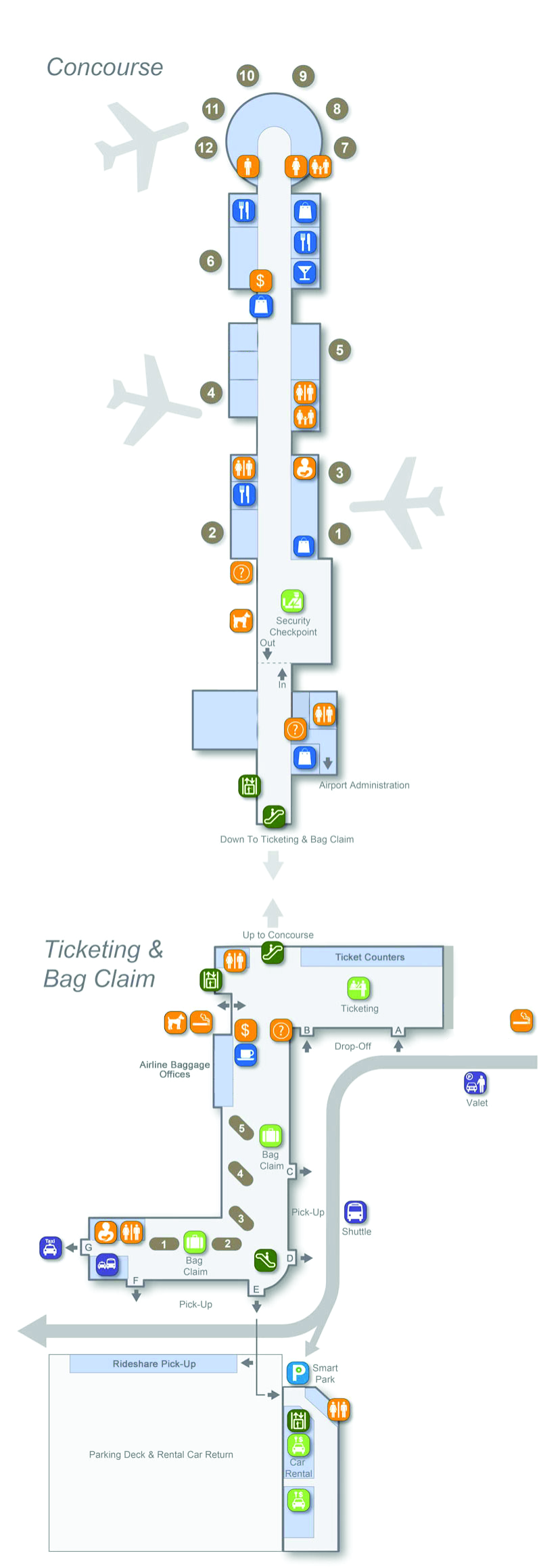 What Terminal is United at Little Rock? LIT Airport +18557451194