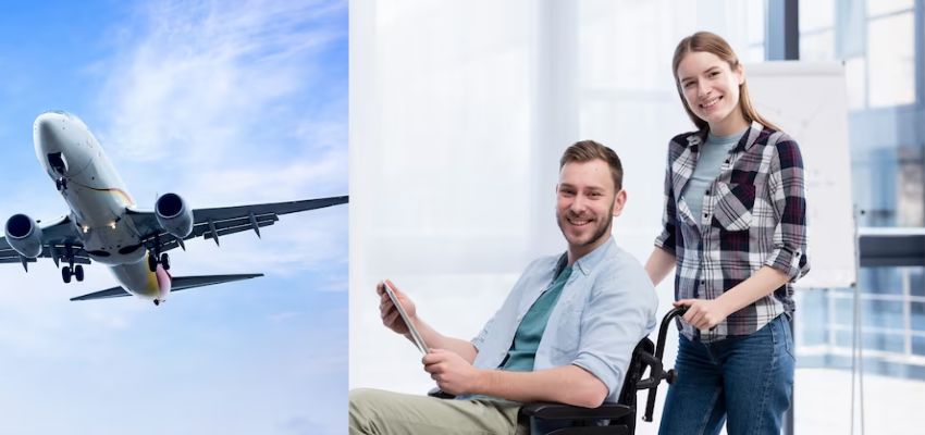 Lufthansa wheelchair assistance service