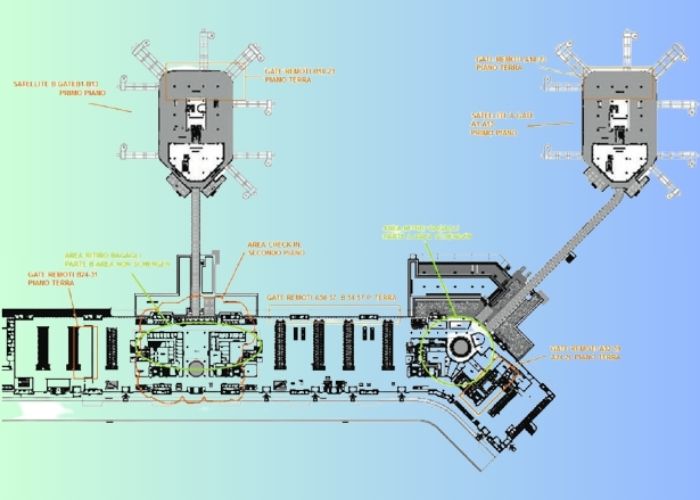 Malpensa Airport Temrinal Map