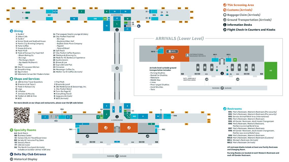 What Terminal is Southwest at MCI Airport? +18557451194