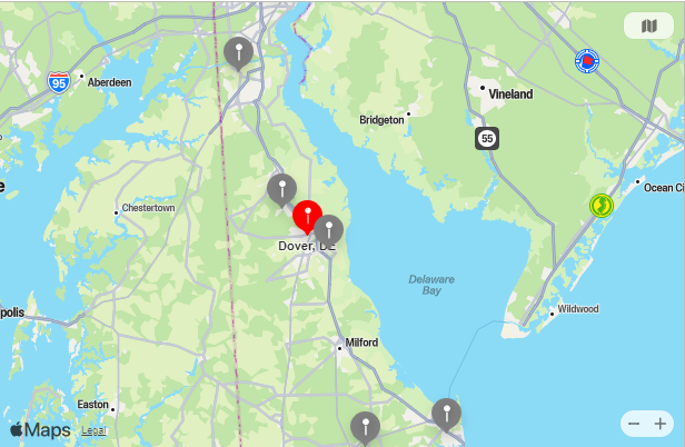 Map of Nearest Airports Beaufort, North Carolina