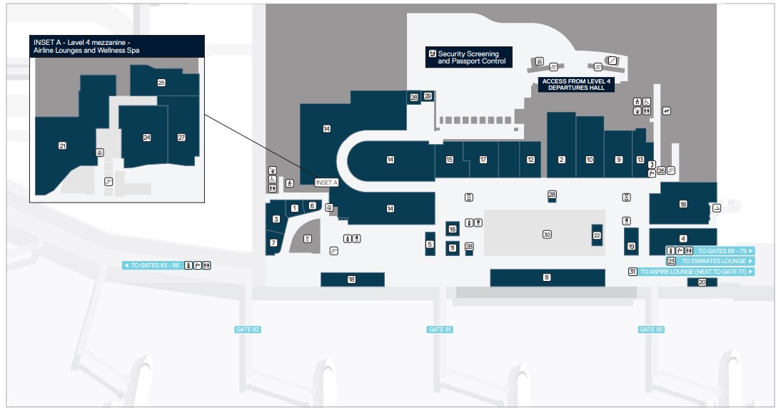 Brisbane-Airport-International-Terminal-Map-Level-3