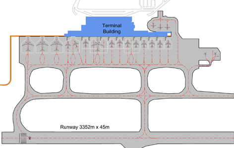 Singapore PEN Terminal Map