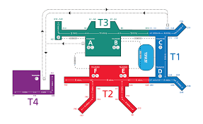 Singapore SIN Terminal Map
