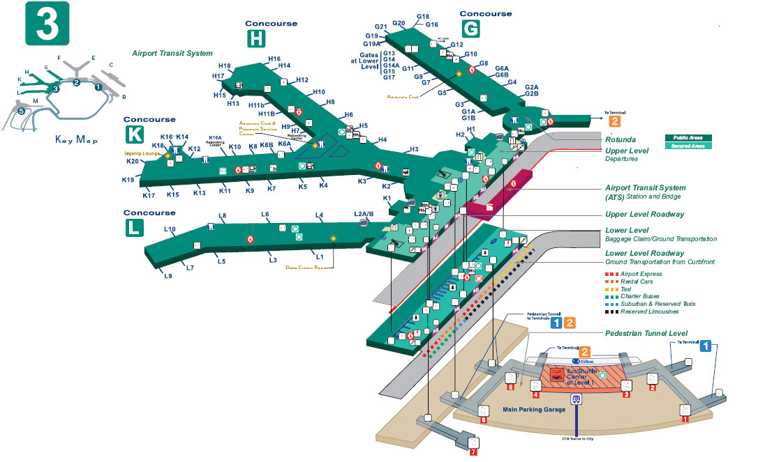 Singapore ORD Terminal Map