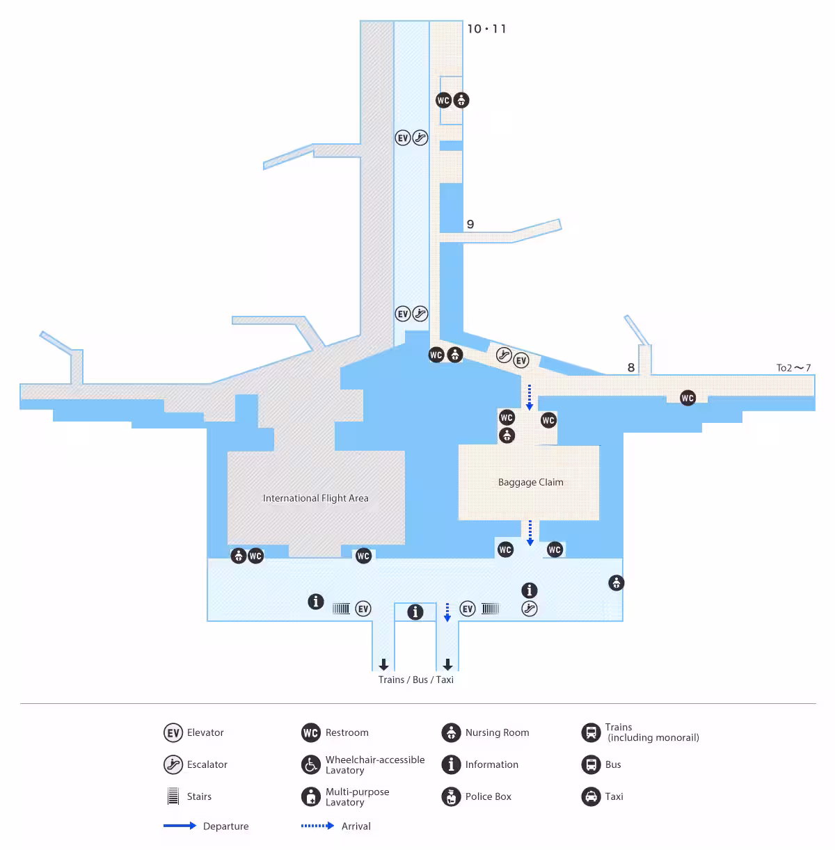 Singapore NGO Terminal Map