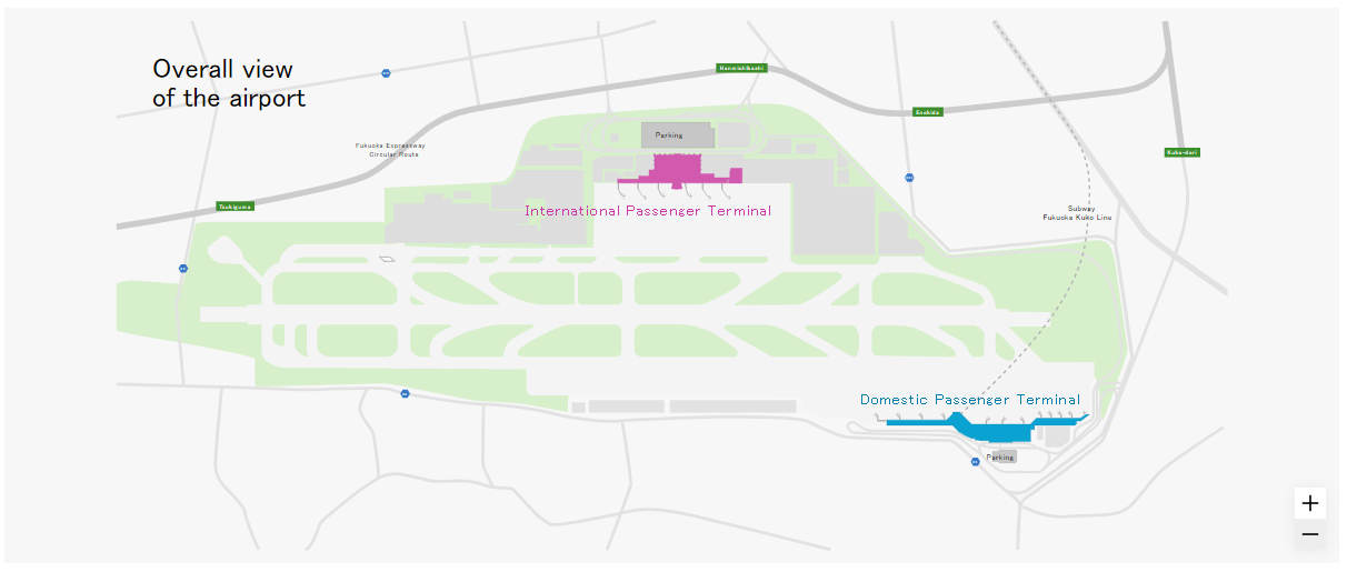Fukuoka Airport Map