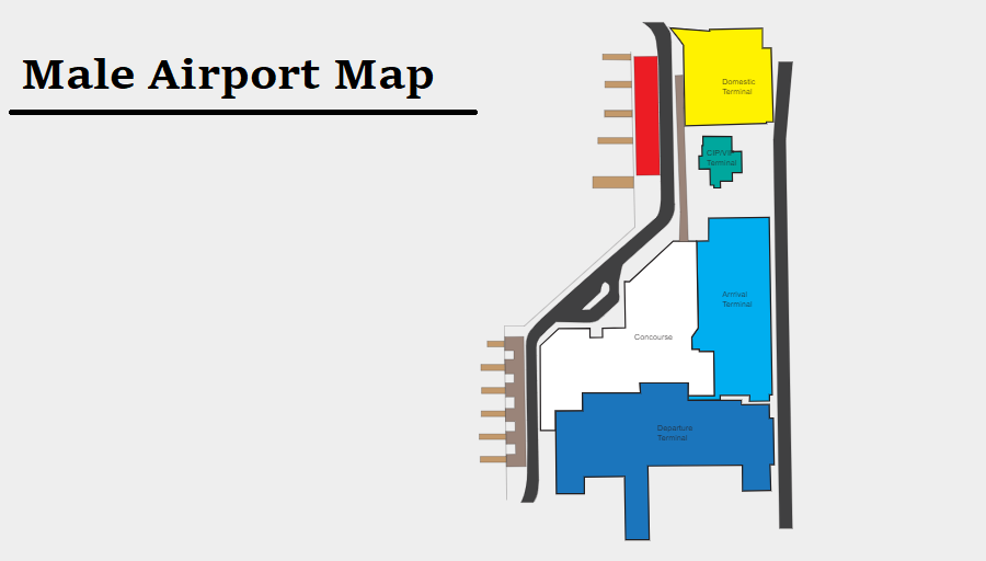 Velana International Airport map
