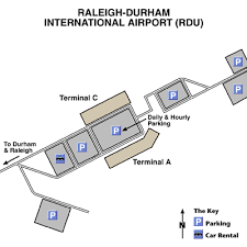 Allegiant RDU Terminal Map