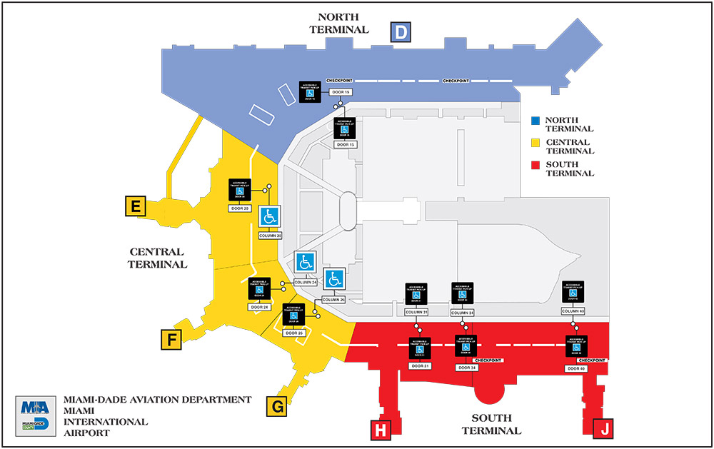 Emirates MIA Terminal Map