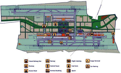 Emirates HYD Terminal Map