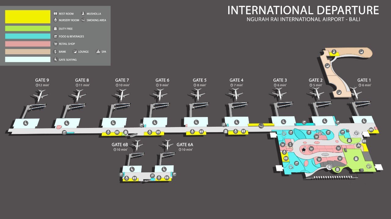 Emirates DPS Terminal Map