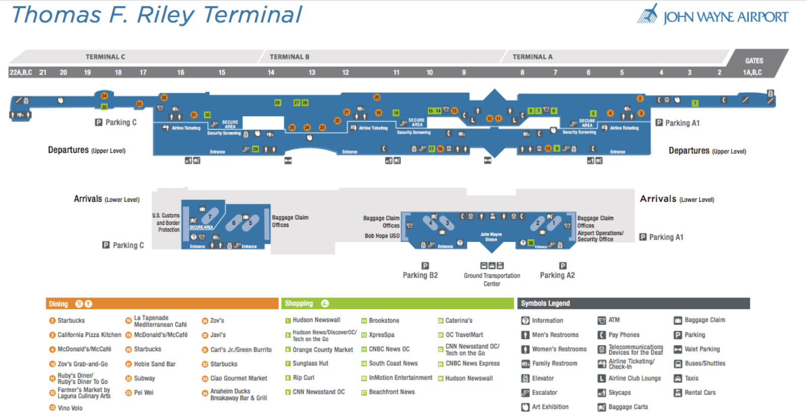 What Terminal is Breeze at John Wayne? SNA Airport +18557451194