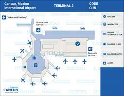 Avianca CUN Terminal Map