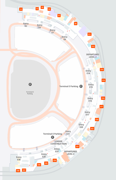 DFW Frontier Terminal E MAP