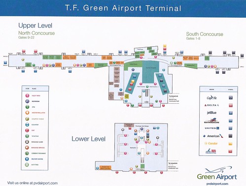 Breeze PVD Terminal Map