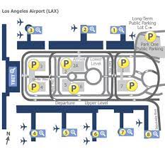 KLM LAX Terminal Map