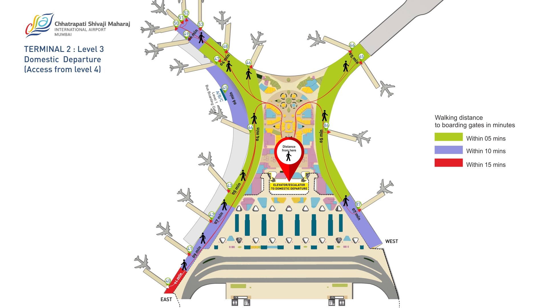 Swiss BOM Terminal Map