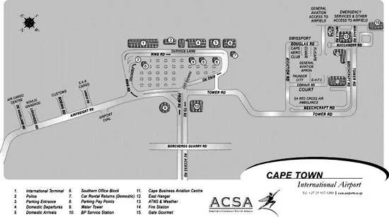 Swiss CPT Terminal Map