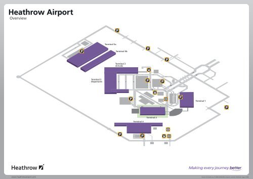 Qatar LHR Terminal Map
