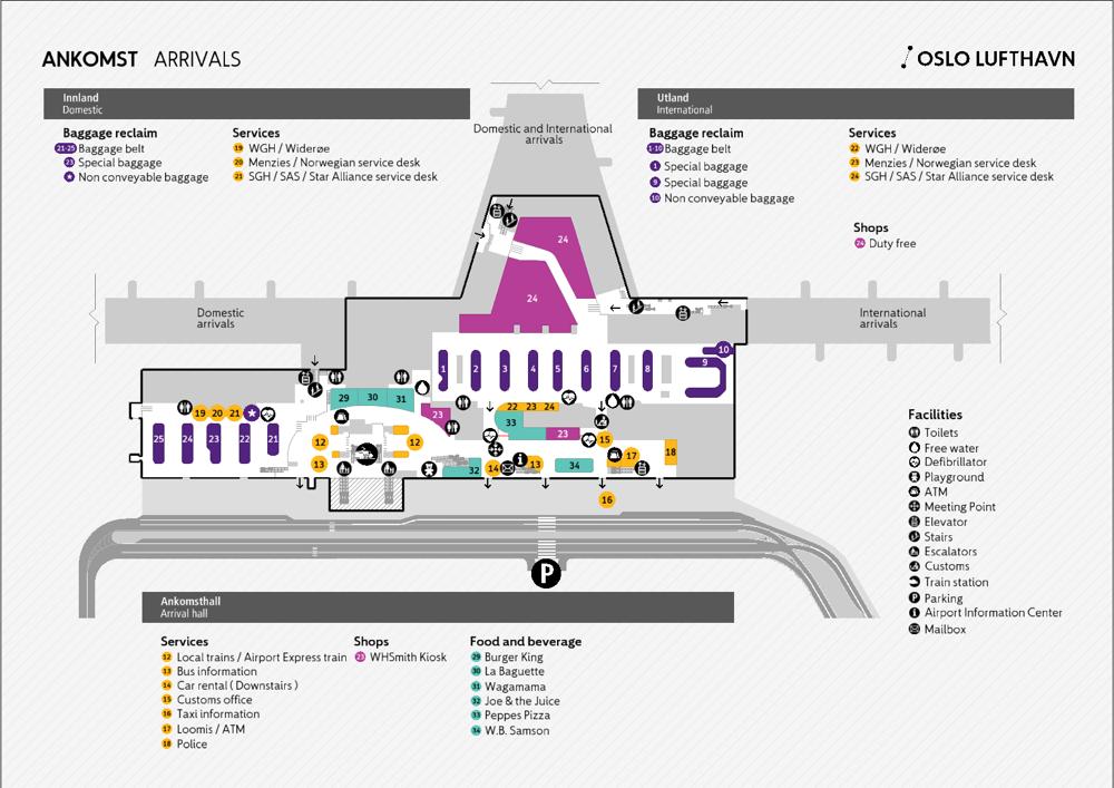 Qatar OSL Terminal Map
