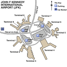 Qatar JFK Terminal Map