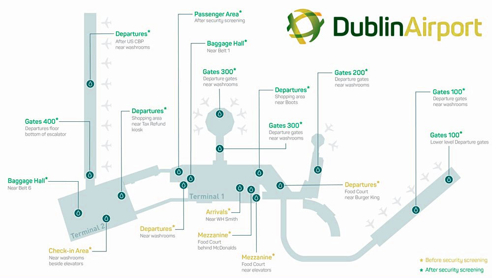 Qatar DUB Terminal Map