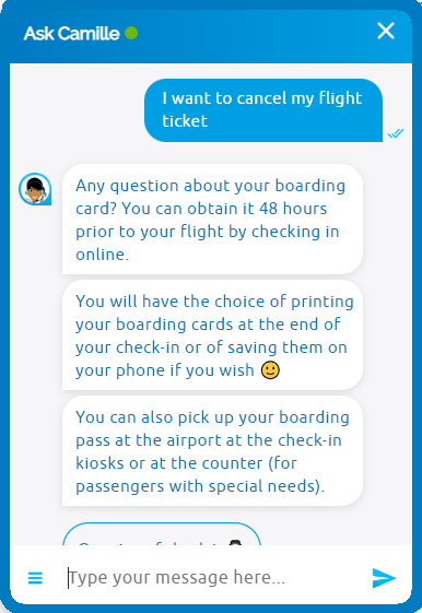 Aircaraibes Chatbot 