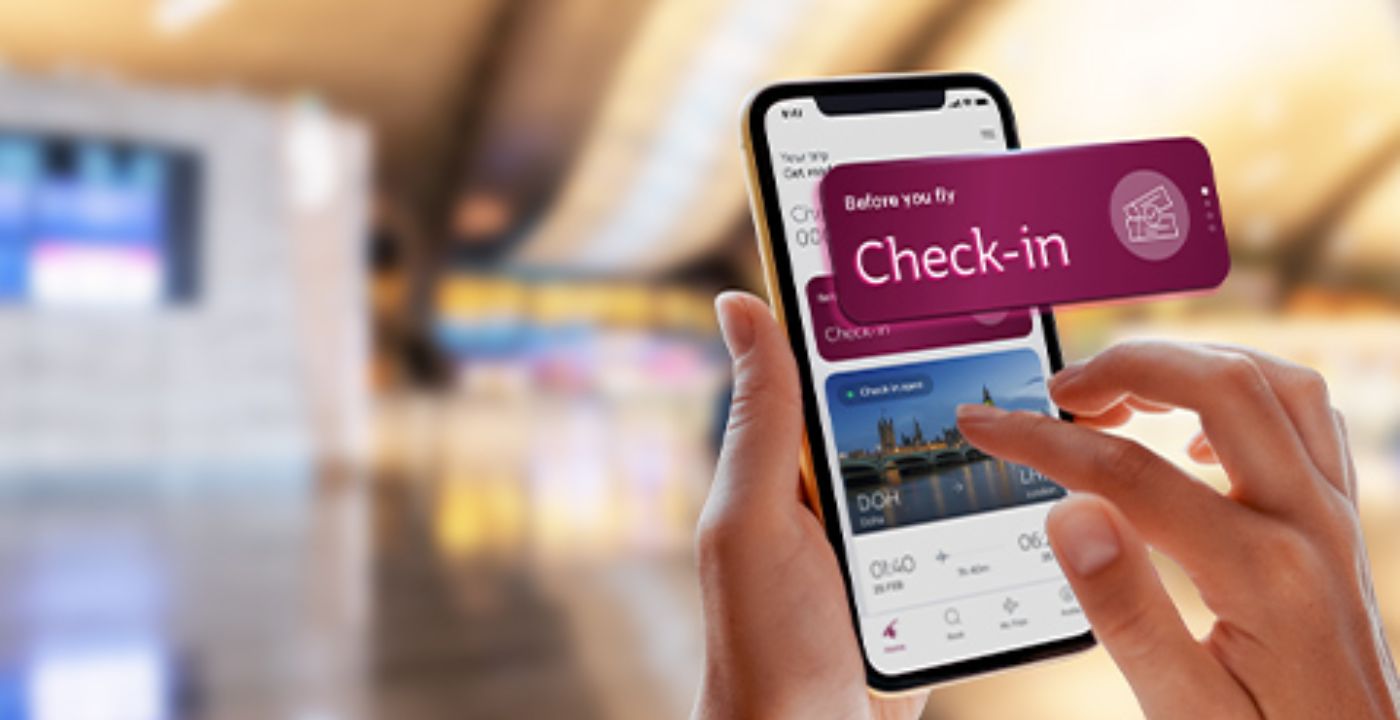 Qatar Airways Mobile App Check In