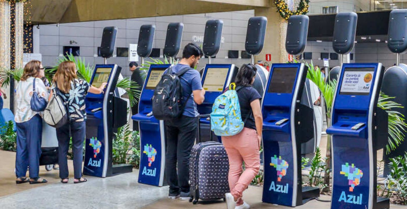 Azul Flight Check In via Kiosk