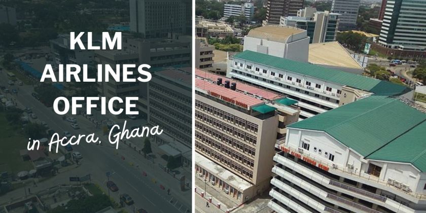 KLM Airlines Office In Accra, Ghana