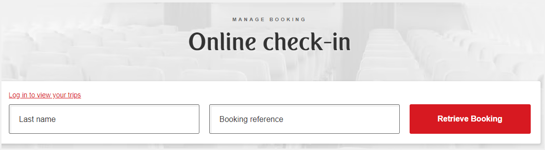 Emirates Online Web Check in