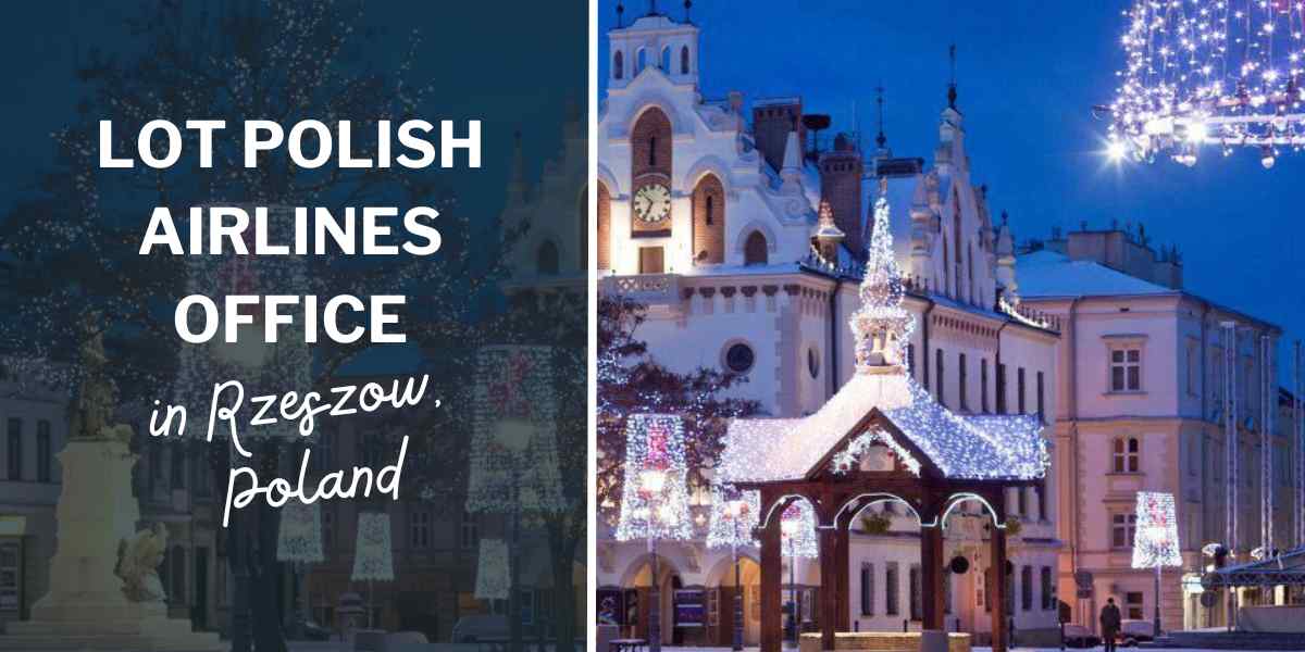 LOT Polish Airlines Office In Rzeszow, Poland